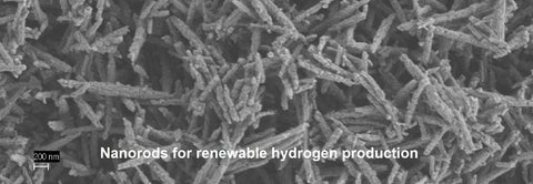 Nanorods for renewable hydrogen production