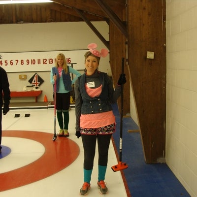 curlers on the ice