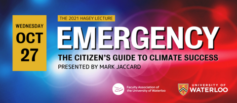 Emergency: The Citizen’s Guide to Climate Success, October 27