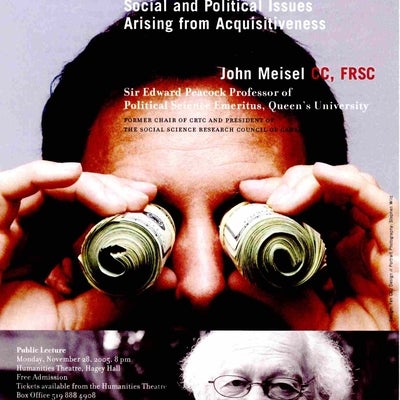 Poster for the 2005 Hagey Lecture