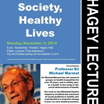  2014 Hagey Lecture poster