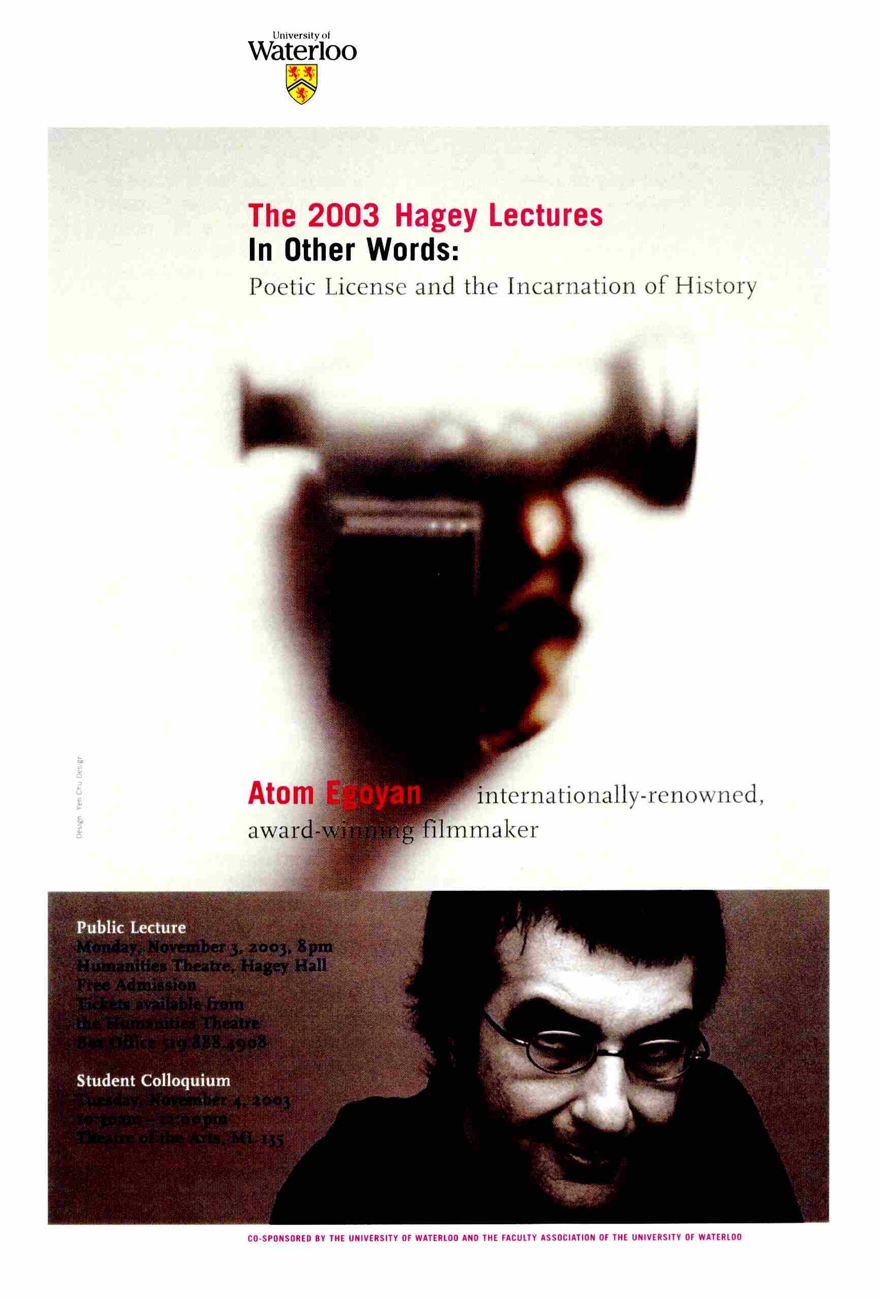 poster for 2003 lecture