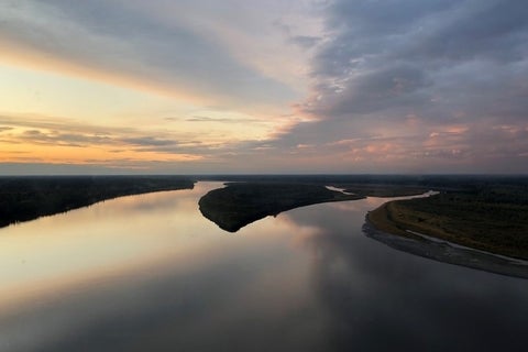 Lakes within the Peace-Athabasca Delta