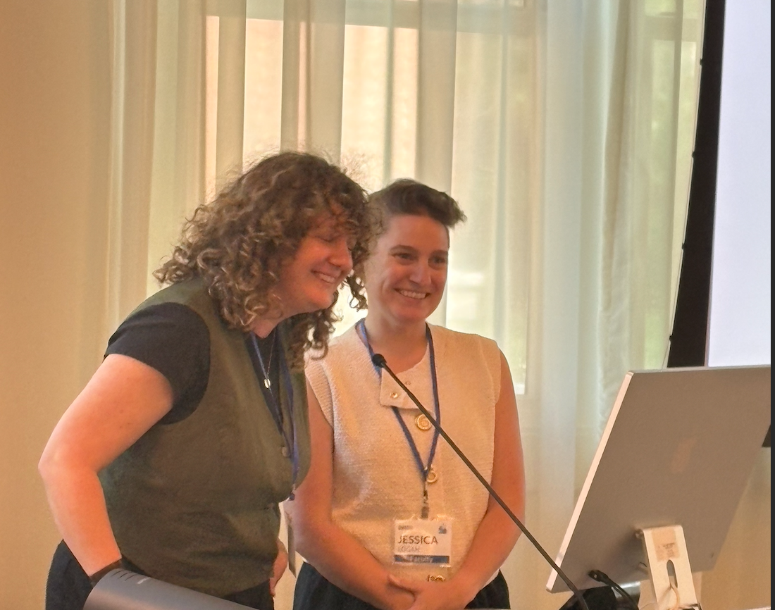 Sara and Jess Presenting at DMDS 2026