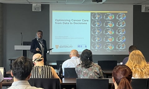 Professor Houra Mahmoudzadeh presents at the HOpeR graduate school