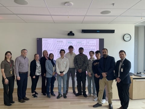 The Picktacular team with CMH collaborators during the final project hand‑off meeting.