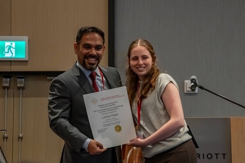 CORS 2026: Larissa Receives Teaching Award