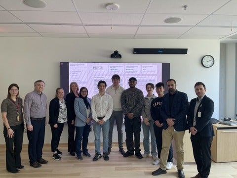 The Picktacular team with CMH collaborators during the final project hand‑off meeting.