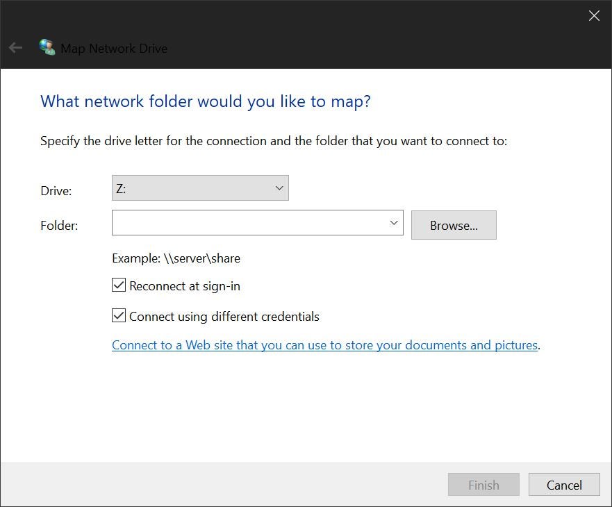 What network folder?