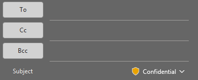 Sensitivity Label in Outlook