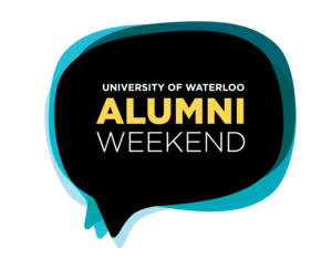 University of Waterloo Alumni Weekend logo.