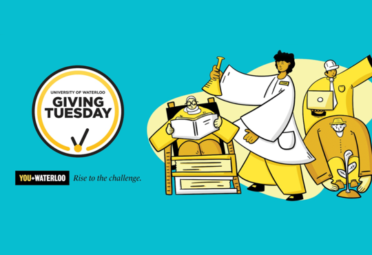 Giving Tuesday promotional poster.