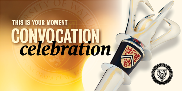 This is your moment convocation celebration with ceremonial mace.