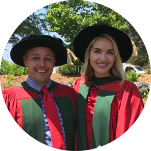 ​Katelyn Colonnierb at her graduation.