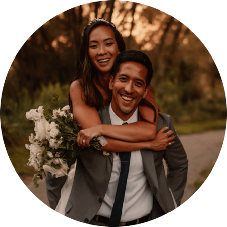 ​Melody Lee and Neil Martin.