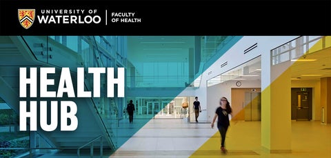 Health hub banner