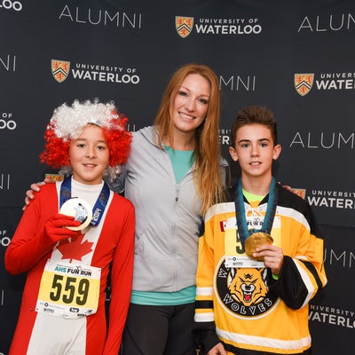 Participants with Heather Moyse