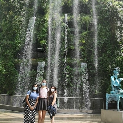 An outing with my new exchange friends to an exhibit of Gardens by the Bay: Cloud Forest. It was so refreshing and cool within this dome.