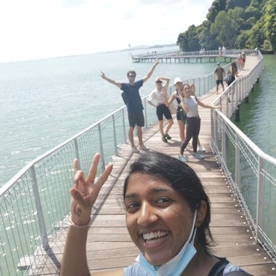 Visiting Pulau Ubin, a small island off Singapore’s northeast coast!