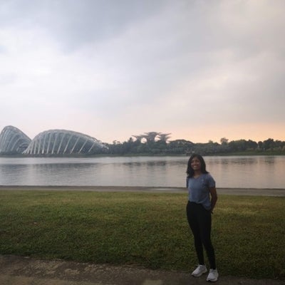 Ready to start the most scenic bike ride of my life, from Marina Bay to East Coast Park with fellow international and exchange students from NTU!