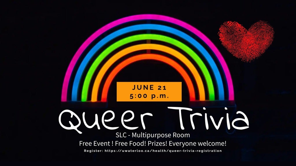 Queer Trivia Night flyer