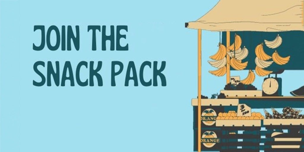 Join the snack pack fruit stand illustration.
