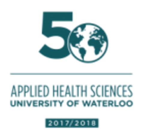 Faculty of Applied Health Sciences 50th anniversary logo
