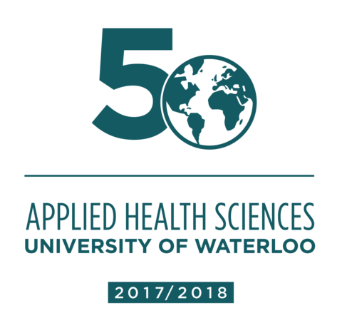 Applied Health Sciences 50th anniversary logo