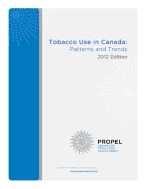 Tobacco Use in Canada report cover