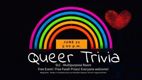 Queer Trivia Night flyer