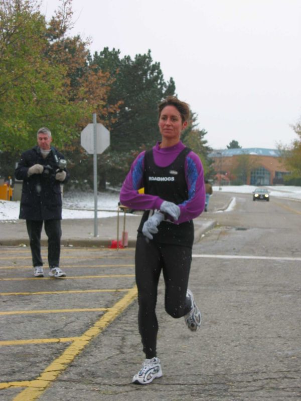 A female runner 