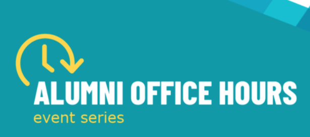 Alumni Office Hours Event Series banner