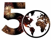Faculty of Applied Health Sciences 50th Anniversary Logo - Canada Day
