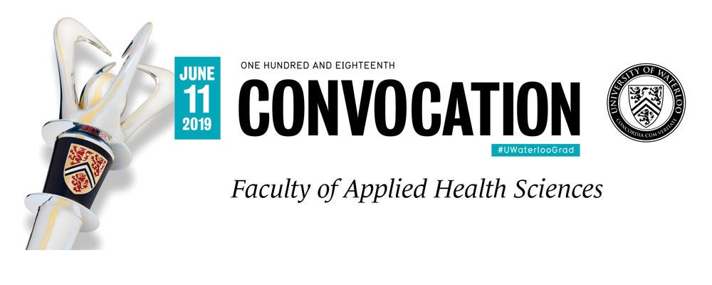 Applied Health Sciences Convocation June 11.