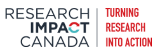 Research Impact Canada logo