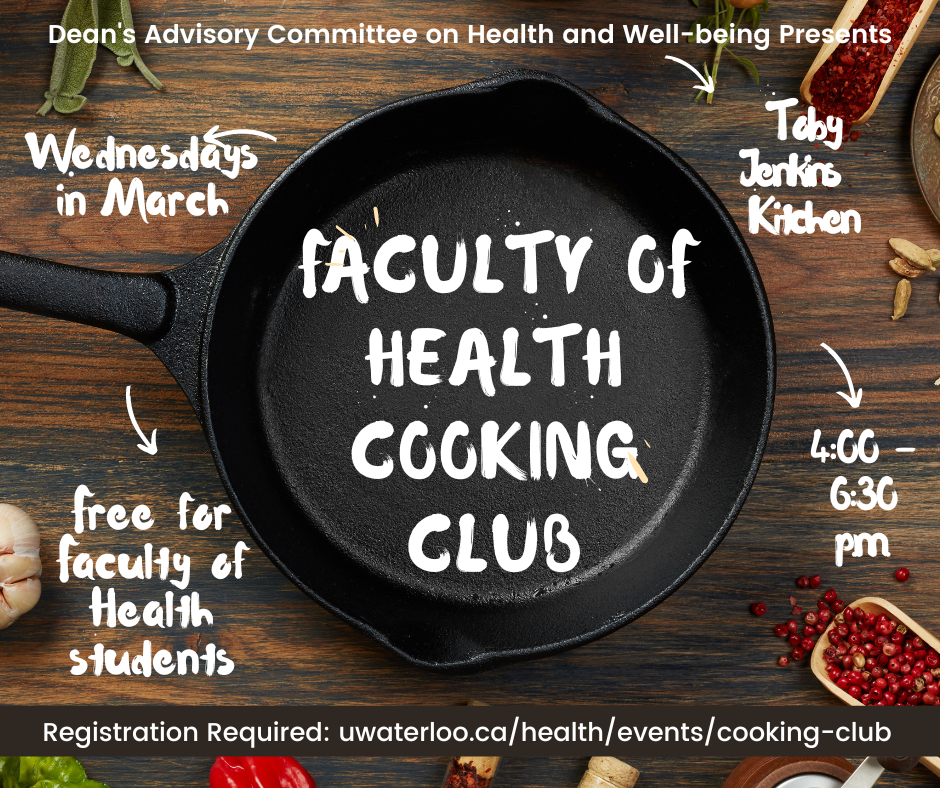 Faculty of Health Cooking Club