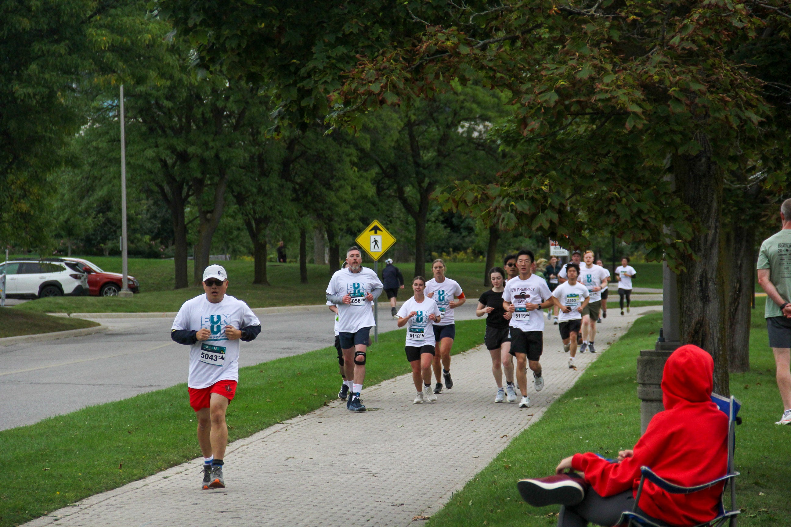 participants running 
