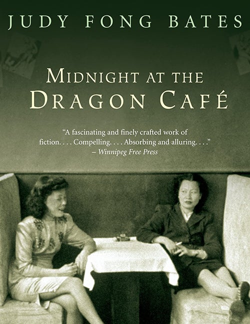 Book cover of Midnight at the dragon cafe.