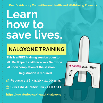 Learn how to save lives. Naloxone training.