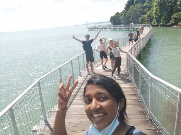 Visiting Pulau Ubin, a small island off Singapore’s northeast coast!