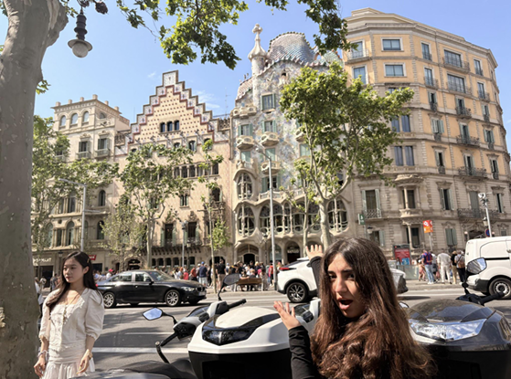 Me in front of Casa Batlló in Barcelona, Spain!