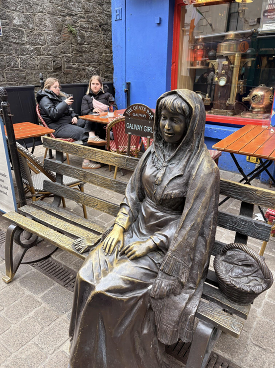 The Galway Girl in Galway, Ireland!