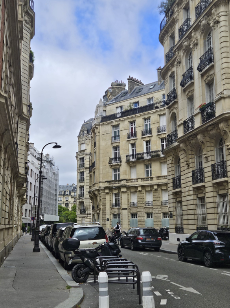  Streetview of the 16ieme arrondisement, outside of the OECD buildings