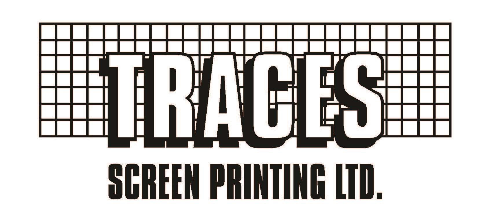 Traces Screen Printing logo