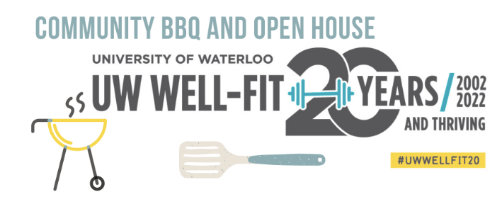 UW WELL-FIT logo with BBQ