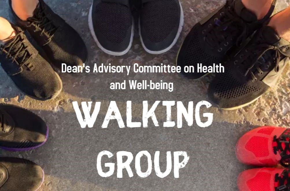 Walking group poster