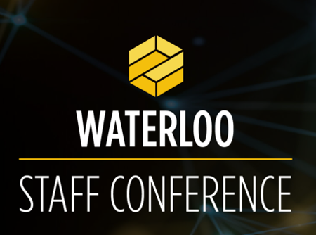 Waterloo staff conference banner