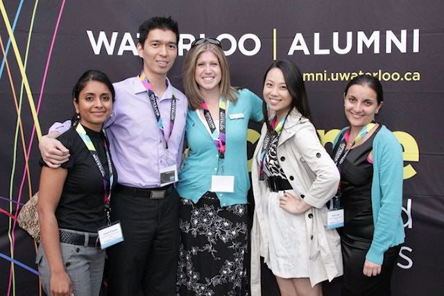 Attendees at Young Alumni banquet.