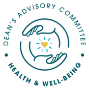 dean's advisory committee on health and wellbeing logo