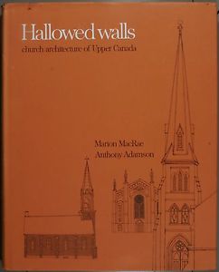 The book cover of Hallowed Walls.